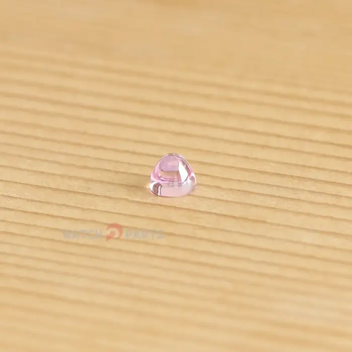 Couronne de montre en Zircon rose pour pièces