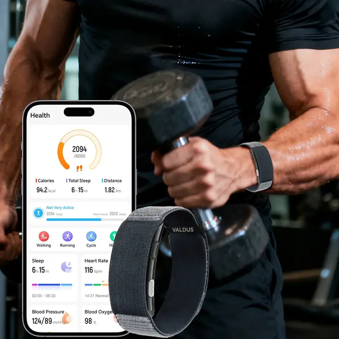 VALDUS VITRO ECG Bracelet intelligent