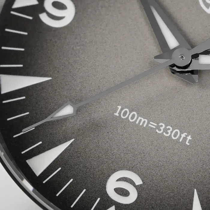Watchdives WD0006 nouveau japon VH31 montres à Quartz gris 100M étanche saphir miroir lumineux 316L acier 38mm