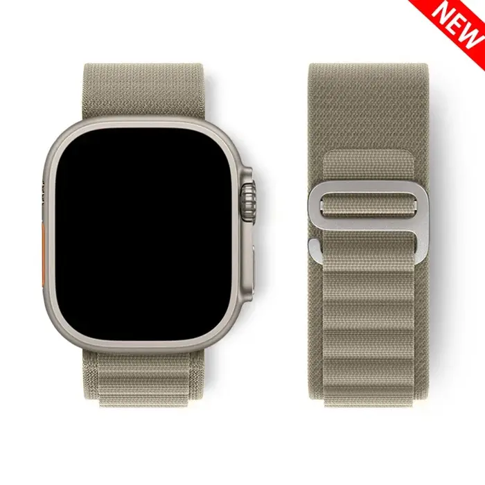 Boucle alpine pour bracelet de montre apple ultra 2 49mm série 10 46mm 42mm 40-44mm 45mm 41mm