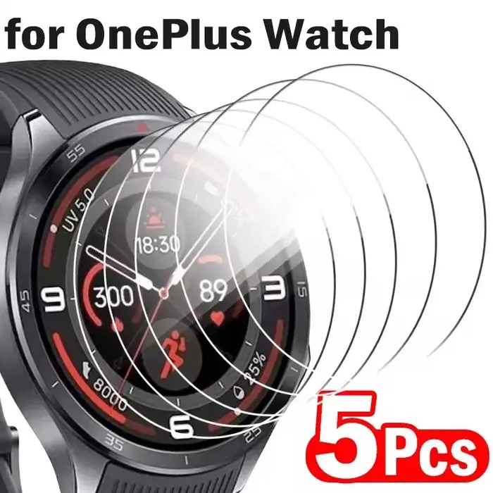 Protecteur d'écran pour OnePlus Watch 3, 1 à 5 pièces, Film de Protection en verre trempé anti-rayur