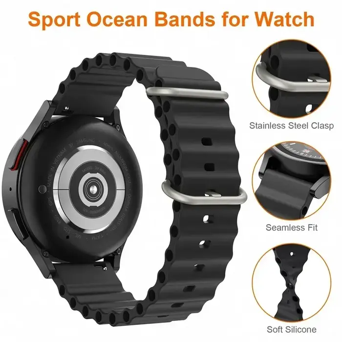 Bracelet en silicone Ocean pour Realme Watch 5