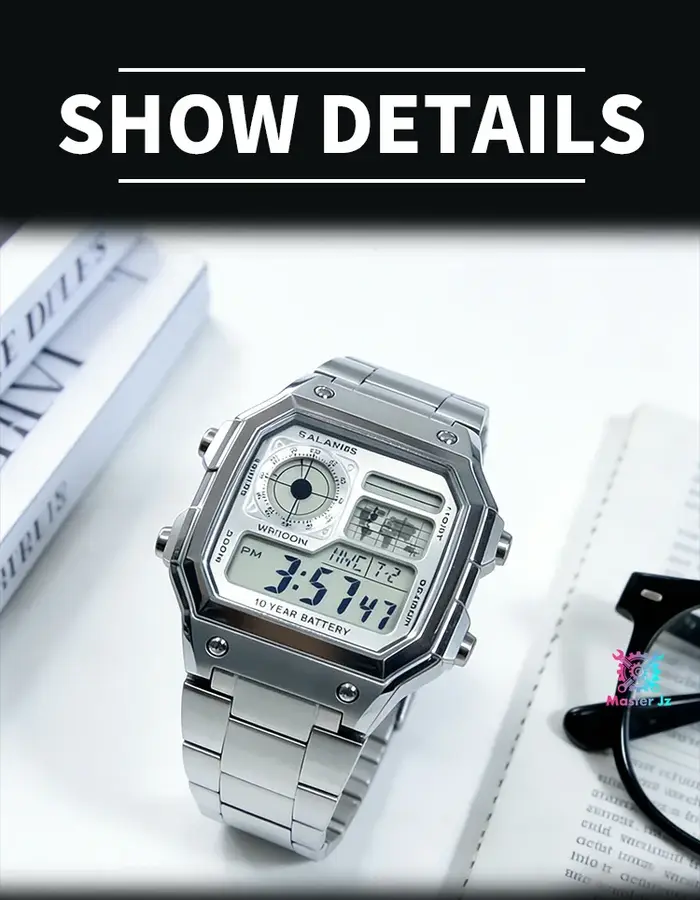 Boîtier en acier pour Casio AE1200