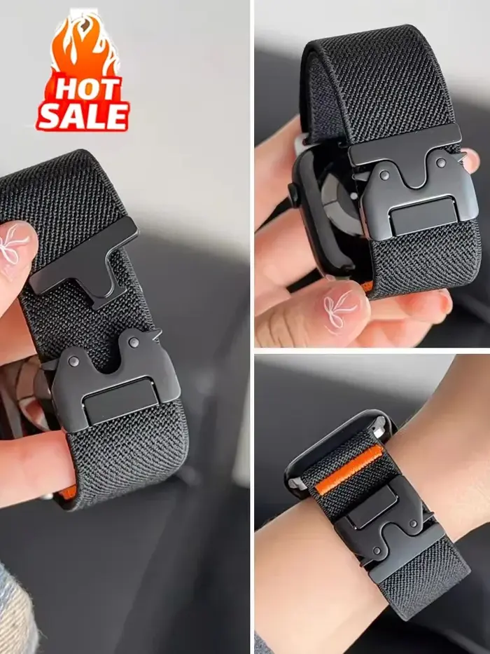 Bracelets de parachute pour Apple watch 10 bandes 46mm 42-41-45mm Ultra 2 49mm 44mm bracelet en nylon iWatch