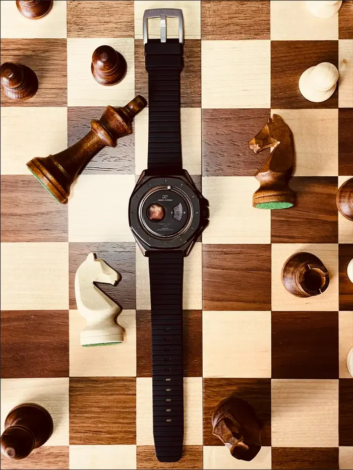 DG0132 Nouvelle montre magnétique en laiton et cuivre, design Gorman 2026, cadeau pour les partenaires, un cadeau attentionné, montre orange émouvante