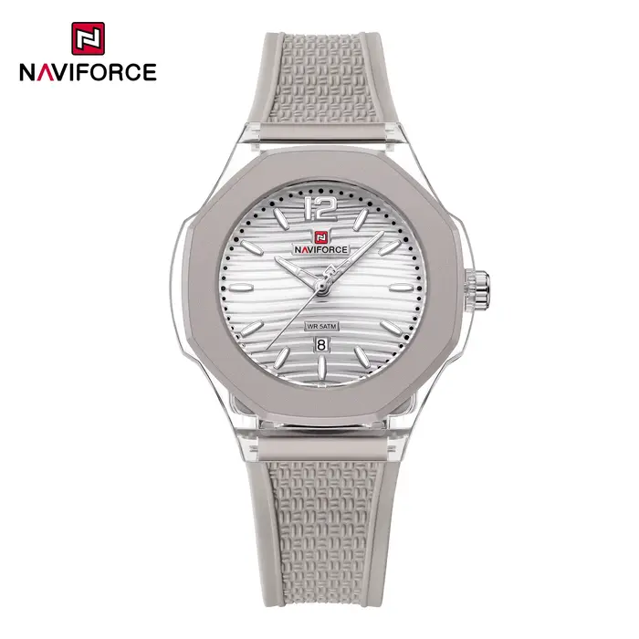Montre à quartz pour femme NAVIFORCE, Reloj Mujer, 5ATM étanche, bracelet en silicone, lumineuse, sp
