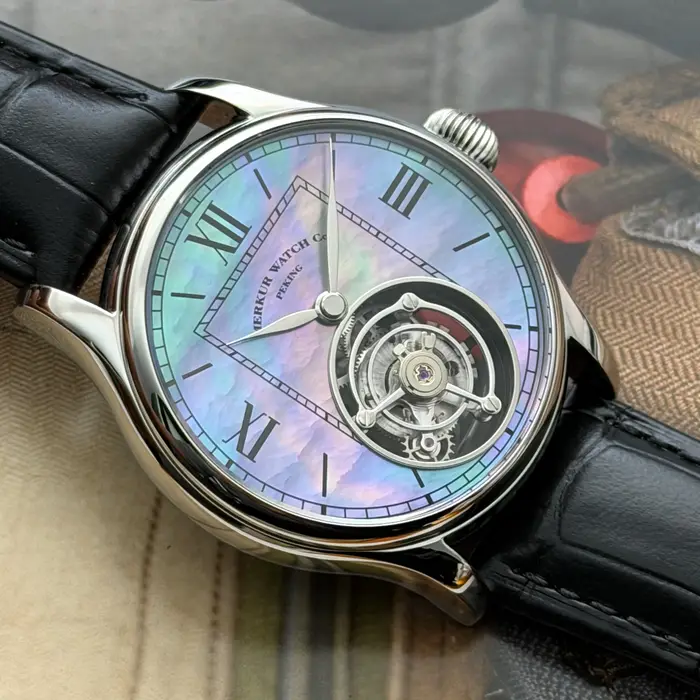 Merkur – montre Tourbillon 100% pour hommes