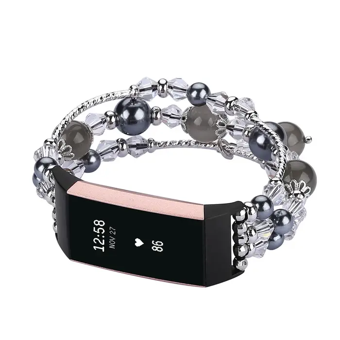 Bracelet de montre de mode pour Fitbit Charge 4 3 bandes pour femmes