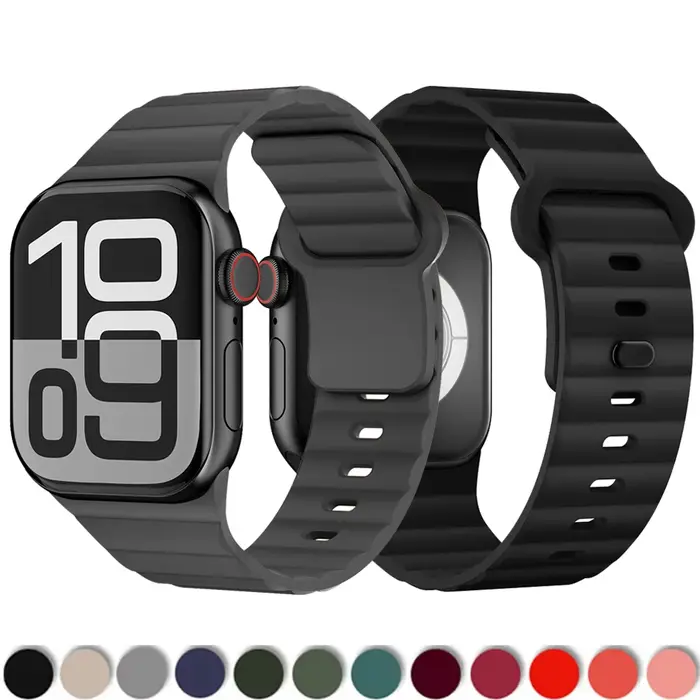Bracelet en silicone sport pour Apple Watch