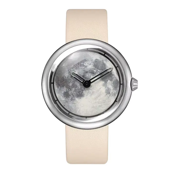 DANIEL GORMAN montres pour hommes créatif terre mode montre-bracelet à Quartz en cuir montre de Spor