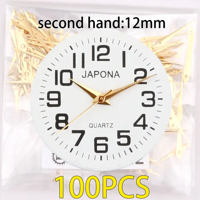 100 ensemble aiguilles de montre aiguilles dorées 2035 aiguilles pc21 aiguilles sl68 main gl32 aigui