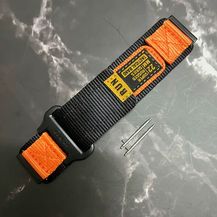 Suunto 24mm Bracelet à boucle en Nylon pour Suunto7/9/9baro/Spartan Sport