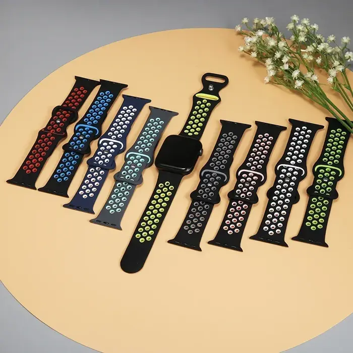 Bracelet dehors en Silicone pour Apple Watch