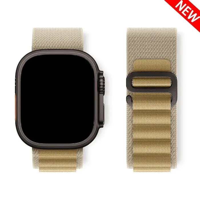 Boucle alpine pour Apple Watch, Ultra 2 Band, Bracelet Correa, iWatch Series 10, 9, 8, 7, 6, 5, SE S