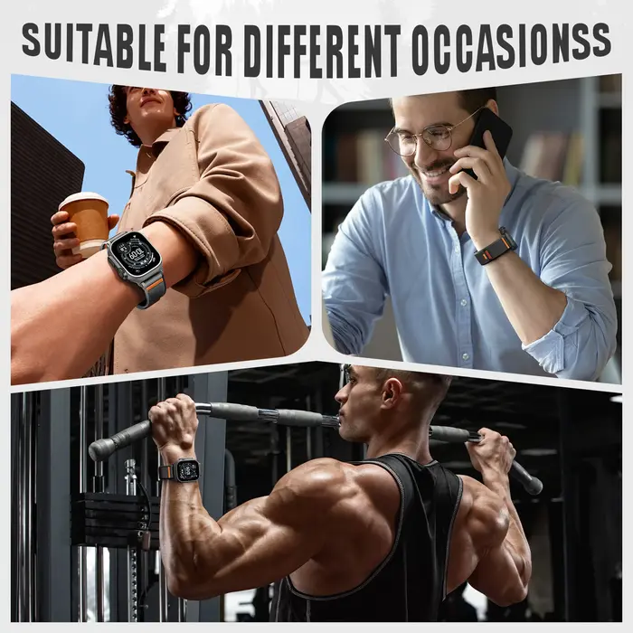 Boucle de sentier pour bracelets de montre Apple Ultra 3 2 49mm 44mm 46mm 45mm 40mm 42mm