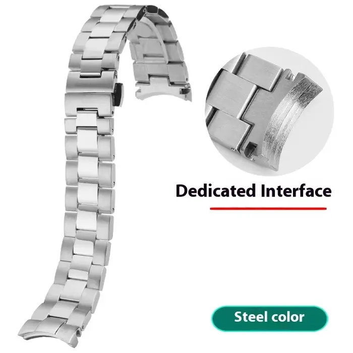 Pour TISSOT 1853 Gentleman série T127.407 T127.410 Bracelet de montre en acier inoxydable T127