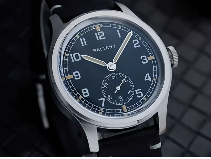 Baltany – montre automatique pour hommes, 39mm, montre-bracelet mécanique, saphir lumineux, étanche 10ATM, ST1731, petit cadran secondaire