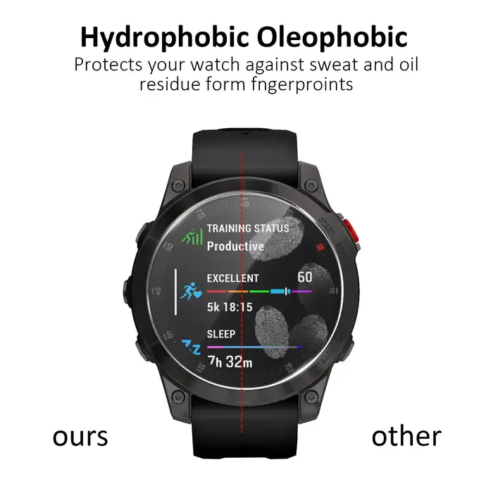 Protecteur d'écran pour montre intelligente Garmin Epix Gen 2/Epix Pro Gen 2