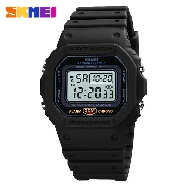 SKMEI 1628 luxe numérique hommes montres sport étanche électronique