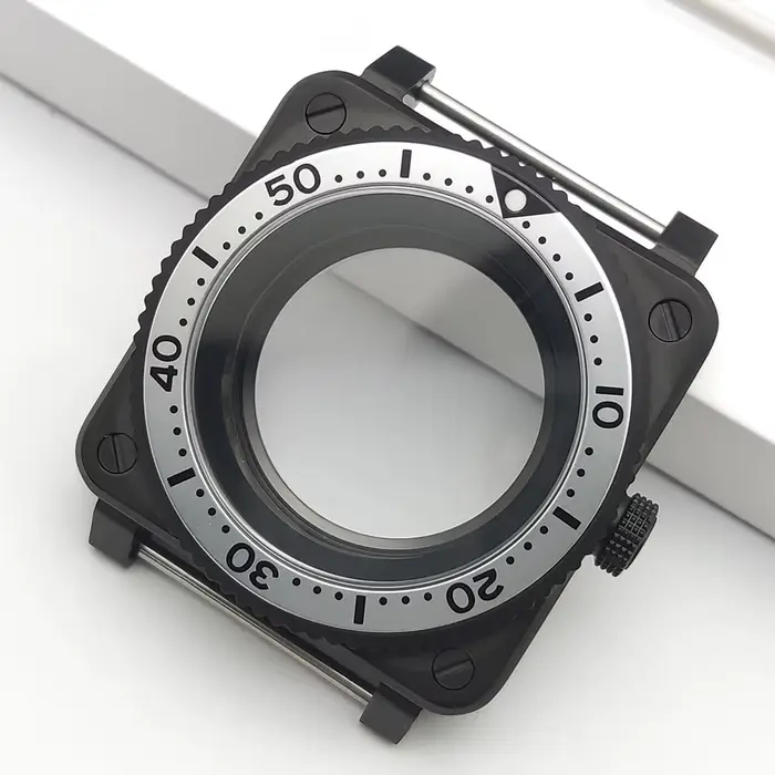Boîtier de montre carré SKX007 42MM