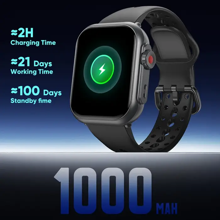 2025 nouveau pour Xiaomi montre intelligente hommes femmes 1.85 pouces HD AMOLED plein écran tactile IP68 étanche Bluetooth appel SmartWatch homme