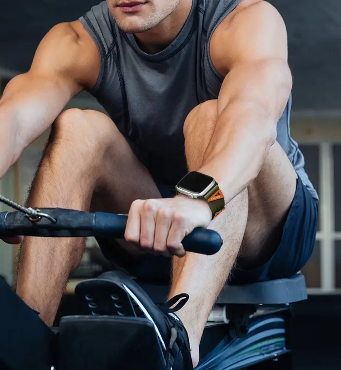 Bracelet de sport en nylon pour Apple Watch