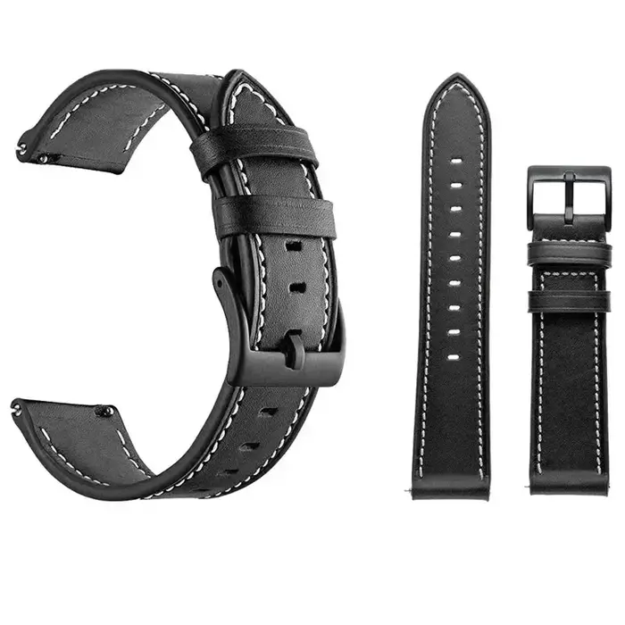 Bracelet de montre en cuir pour Amazfit Active 2