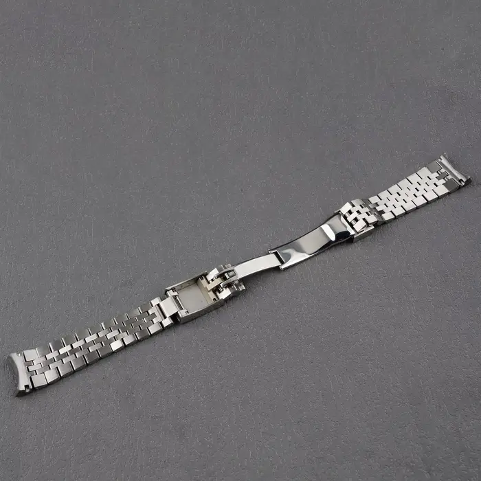 Pour Seiko 5 Sports SRPK29 31 33 35-20mm bracelet de montre en acier inoxydable à maillons solides de Style jubilé avec fermoir pliant huître par Rolamy