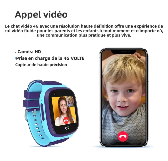 4G enfants Smartwatch SOS étanche WiFi GPS appel vidéo caméra enfant bébé téléphone jeu montre intelligente APP Setracker horloge cadeaux LT31