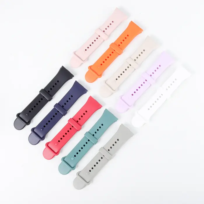 Bracelet en silicone officiel pour Xiaomi Smart Band 10 Pro/9 Pro/8 Pro