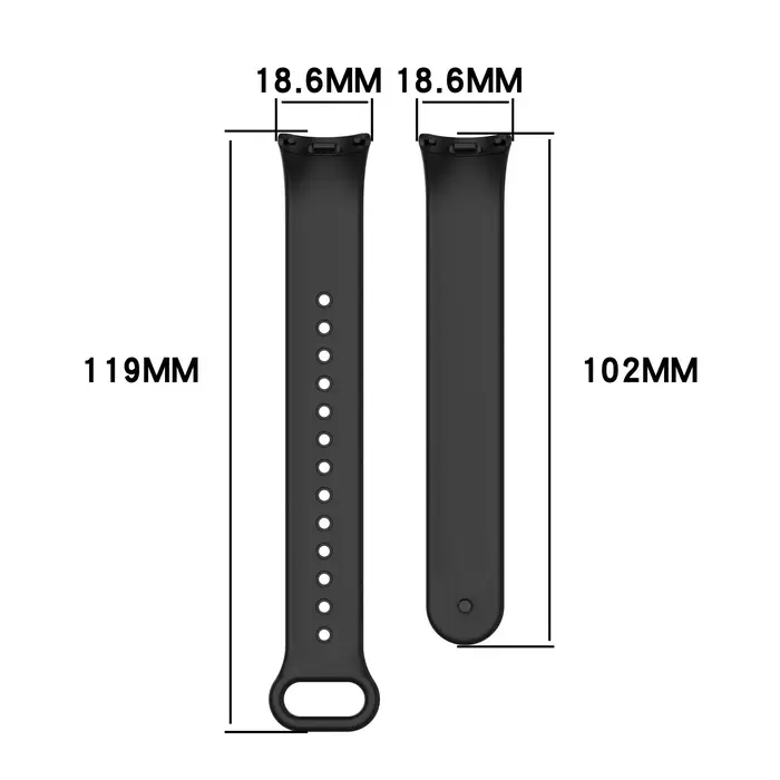 Bracelet en silicone pour Xiaomi Mi Band 11 10 9 8 NFC, bracelet de sport, bracelet intelligent Xiaomi, accessoires pour Mi Band 11 10 9 8