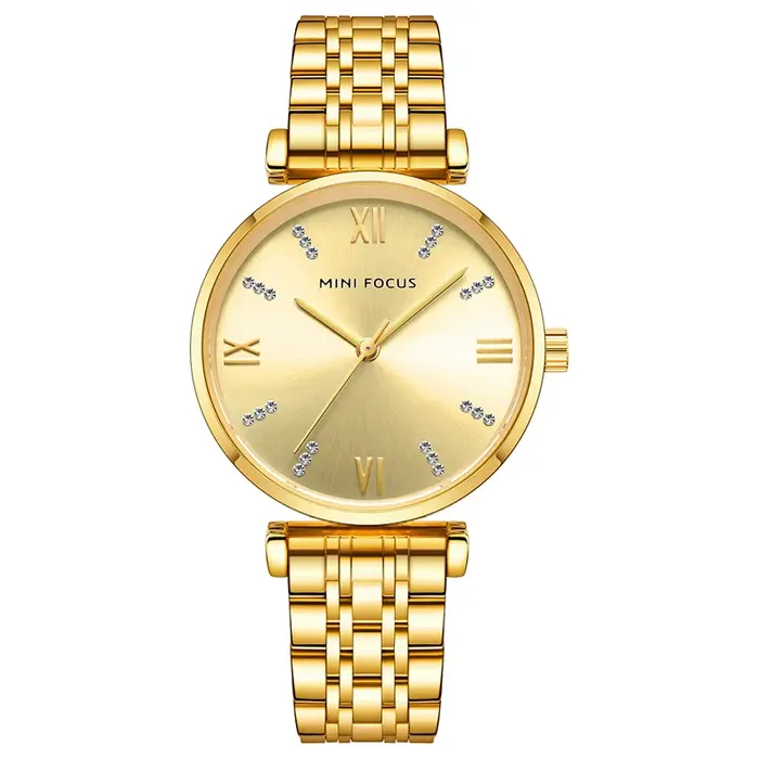 MINI FOCUS-Montre de Luxe à Cadran Diamants pour Femme