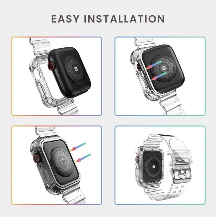 Bracelet TPU intégré pour Apple Watch