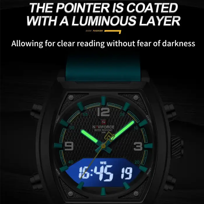 NAVIFORCE montres pour hommes de luxe Sport montre à Quartz