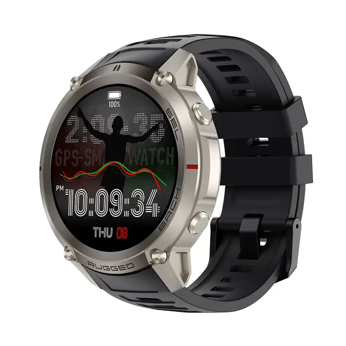 Nouvelle Montre Connectée Homme 2026 avec Cartes Hors Ligne, GPS Intégré, Appels Bluetooth, Plus de 