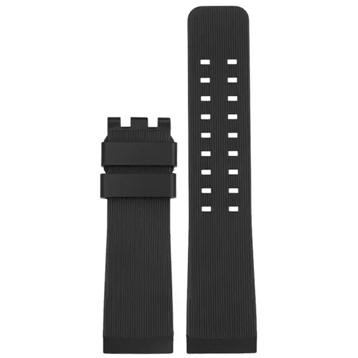 Bracelet de montre en caoutchouc pour Hamilton kaki plongée profonde H78585333 H78505330 H78535380 b