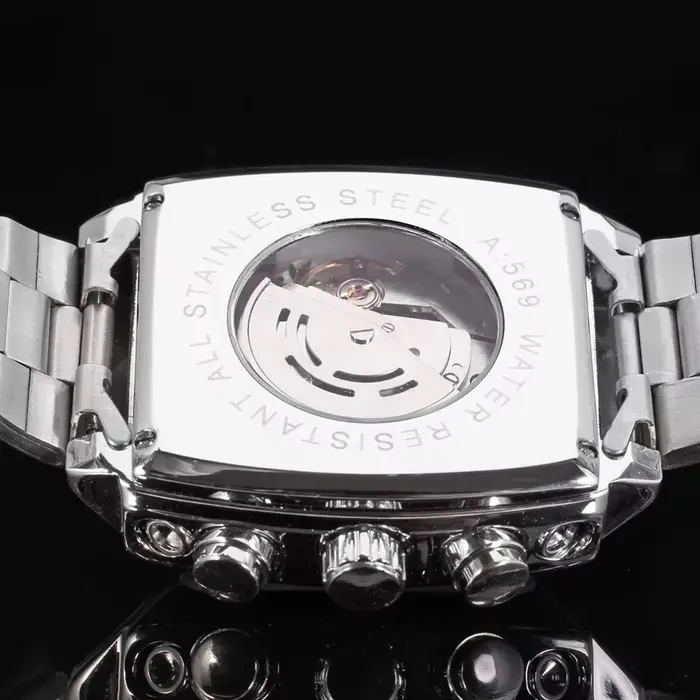 Montre carrée multifonctionnelle pour homme