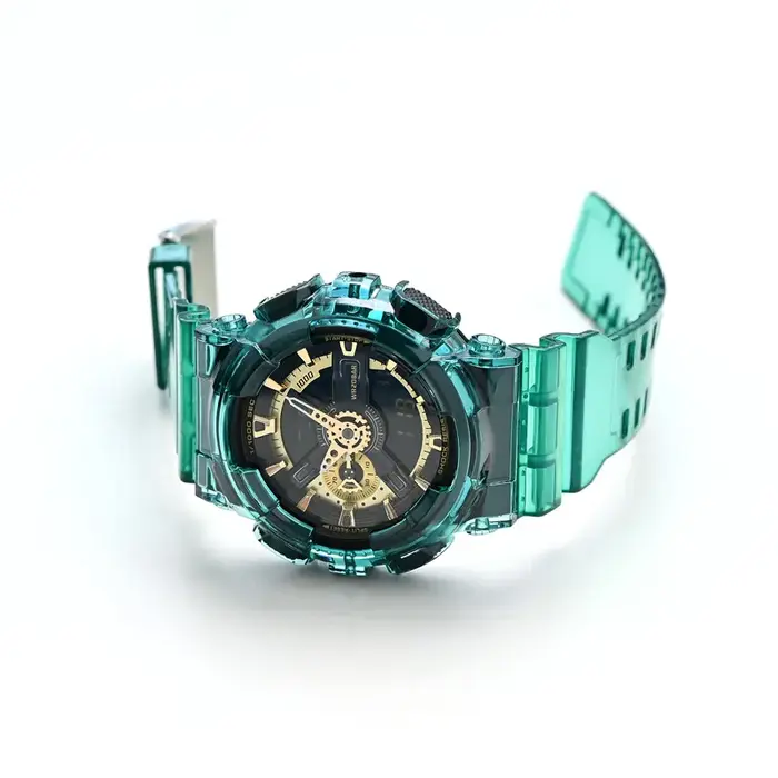 Étui à Bracelet Transparent coloré pour G-SHOCK GA-100/110/120/140 GD-100/110/120 GAX-100 GLS-100