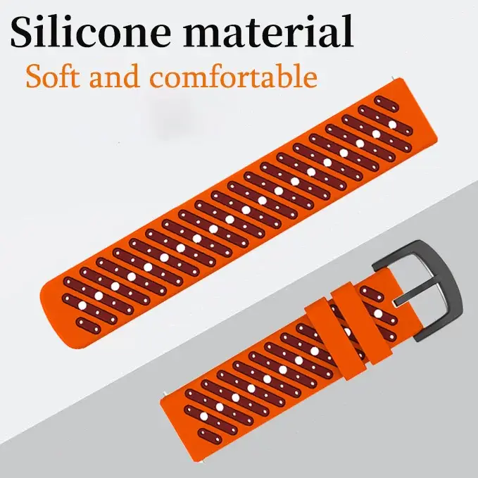 24mm Bracelet de montre en Silicone pour COROS APEX 4 46mm