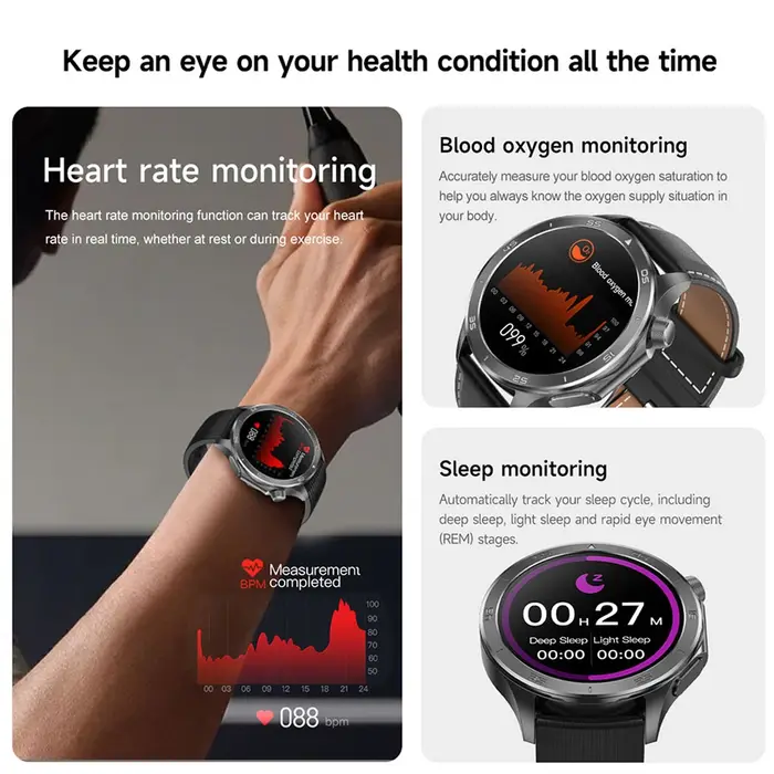OPPO montre X2 dernière appel Bluetooth Smartwatch hommes GPS NFC surveillance de la santé IP68