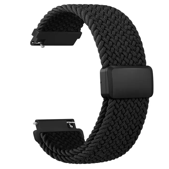 Bracelet tressé 18/20/22mm pour Garmin Vivoactive 4 5 3 S/Venu 3 2s Sq 2 Plus/Forerunner 265 255S 645 245 Music/Vivomove