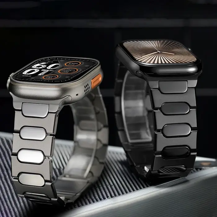 Bracelet de montre en titane pour Apple Watch Ultra 3/2/1 (49 mm)