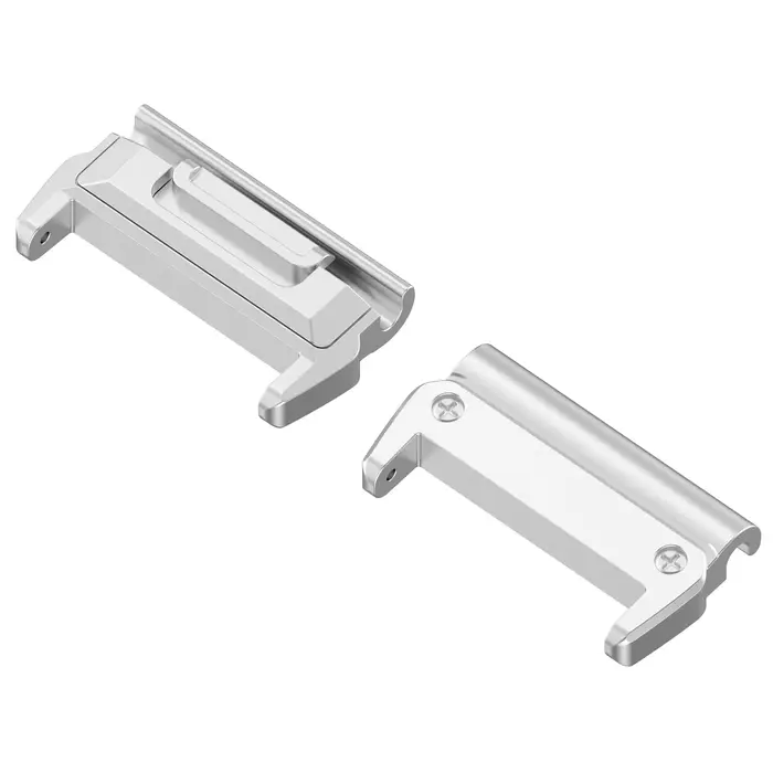 Adaptateur de sangle Garmin en acier inoxydable, connecteur Quickfit pour Garmin Fenix 8, 7 Pro, 7X,