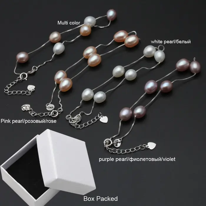 Bracelet de perles d'eau douce véritable pour femmes
