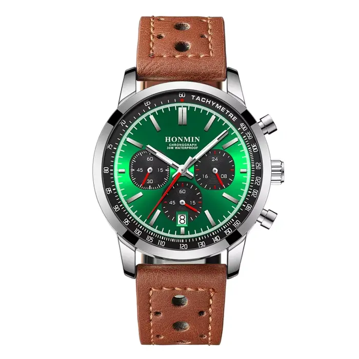 Montres de marque supérieure pour hommes, chronographe militaire, montre-bracelet à Quartz lumineuse