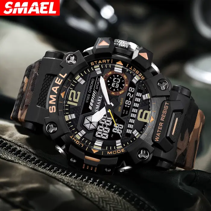 Montres militaires étanches à 50m pour hommes