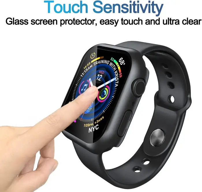 Coque de protection d'écran pour Apple Watch