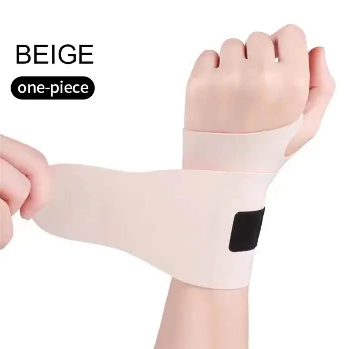 1 pièce de bracelet élastique Anti-entorse, protège-poignet avec Support réglable, gaine de Tendon à