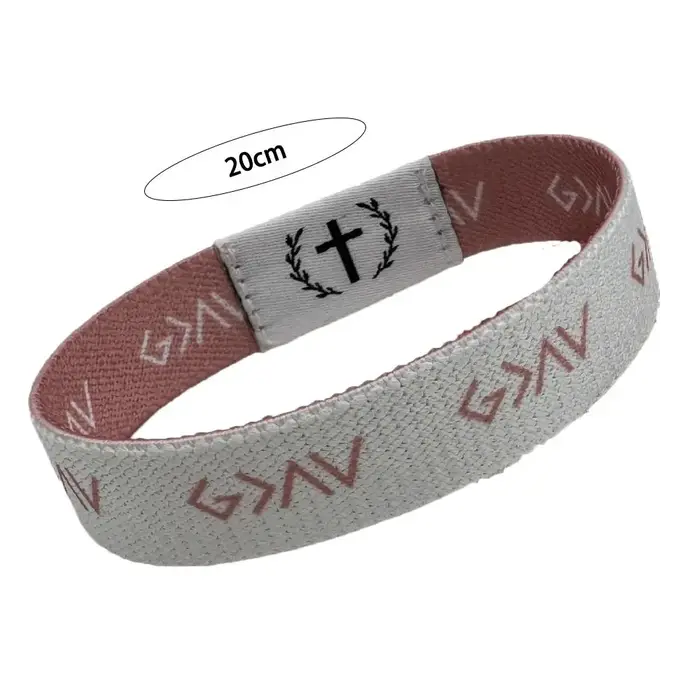 Bracelets bibliques portables à la mode, étanche, élastique, capteur intelligent avec Bracelets religieux NFC, bijoux cadeaux