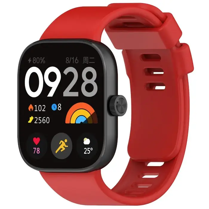 Bracelet de rechange en silicone pour montre intelligente Redmi Watch 4